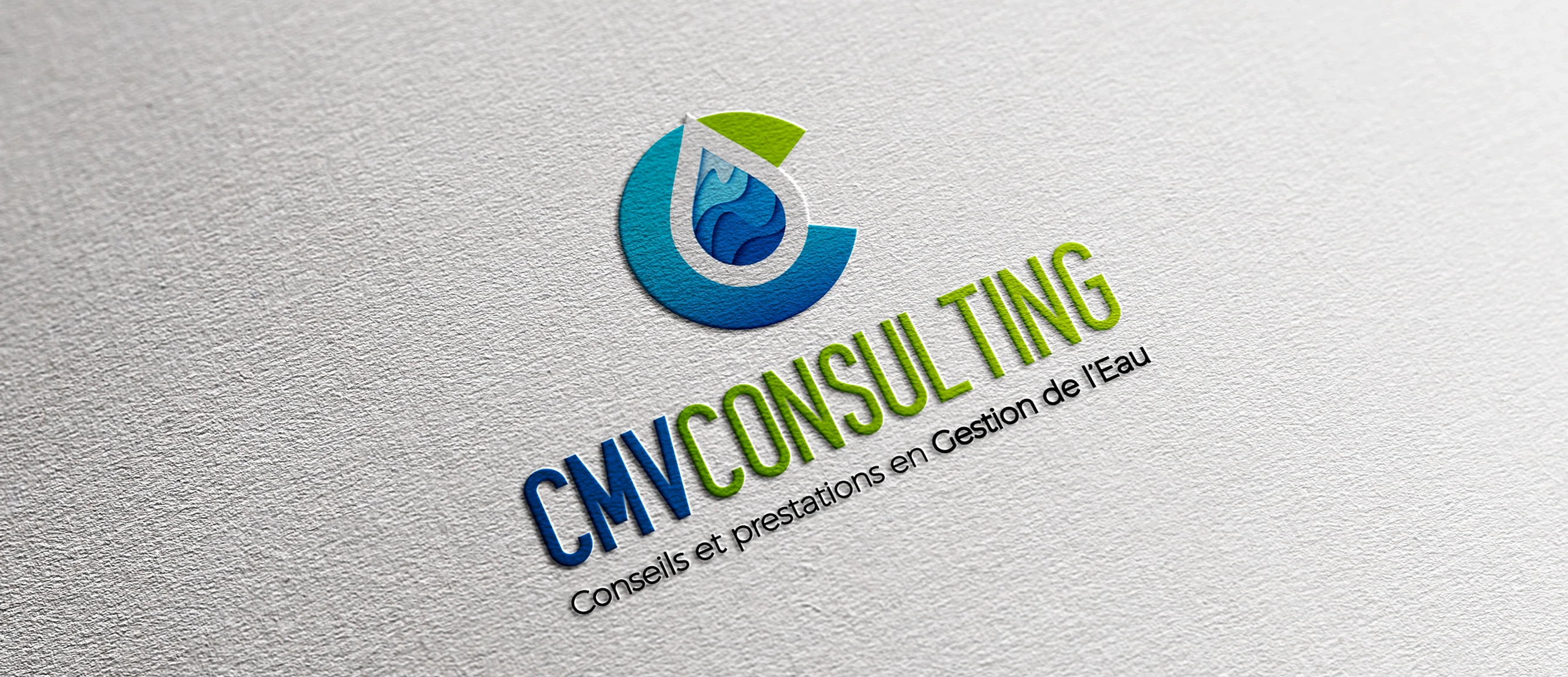 Création du logo de CMV Consulting à Bourg en bresse