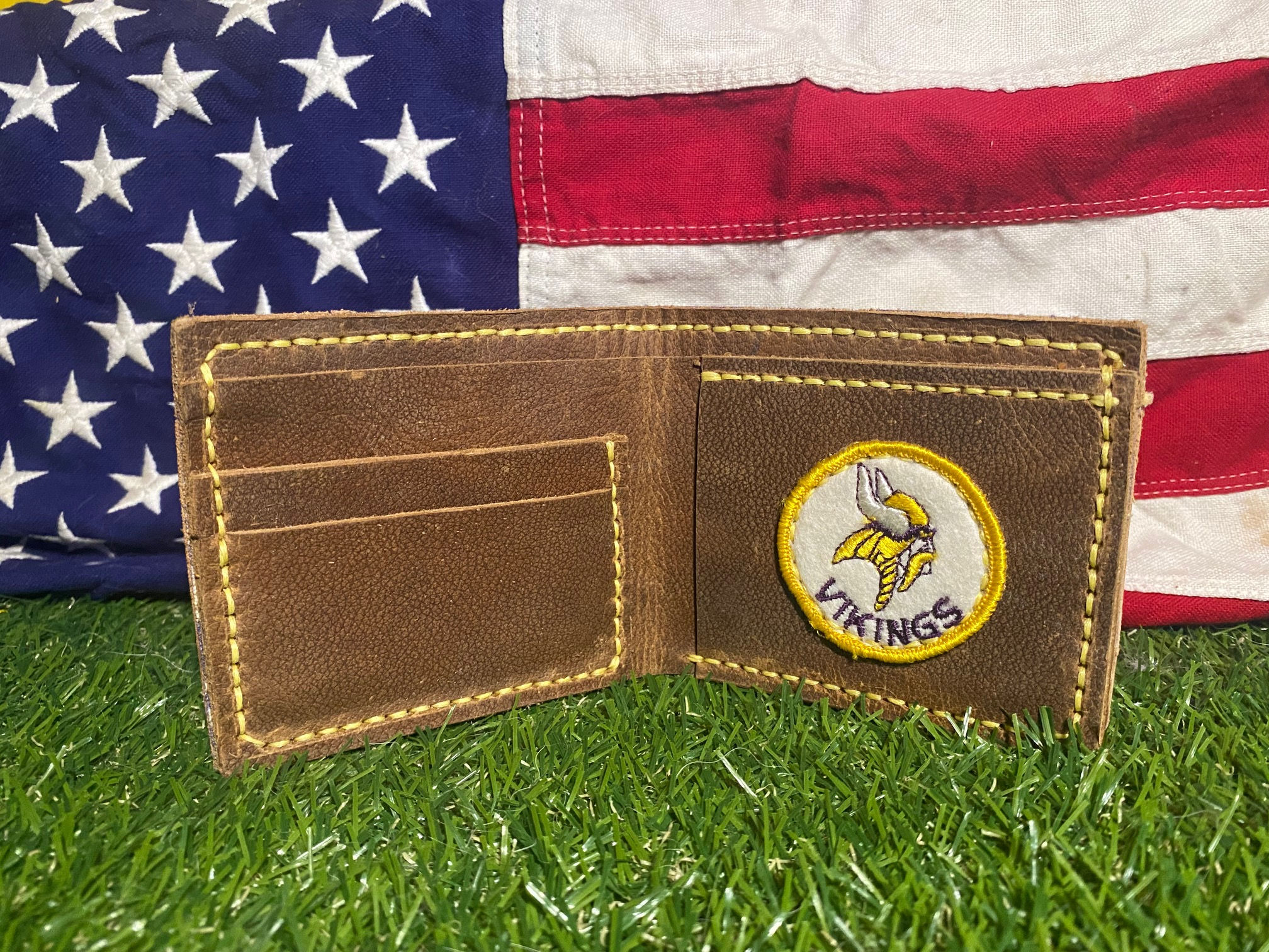 Vikings Football Wallet