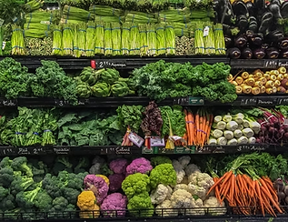 Fresh organic vegetables and leafy greens representing nutrient-rich foods for natural health.