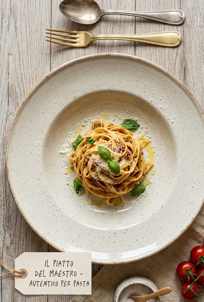 Miniatura: Set 6 platos diseño italiano para pasta  