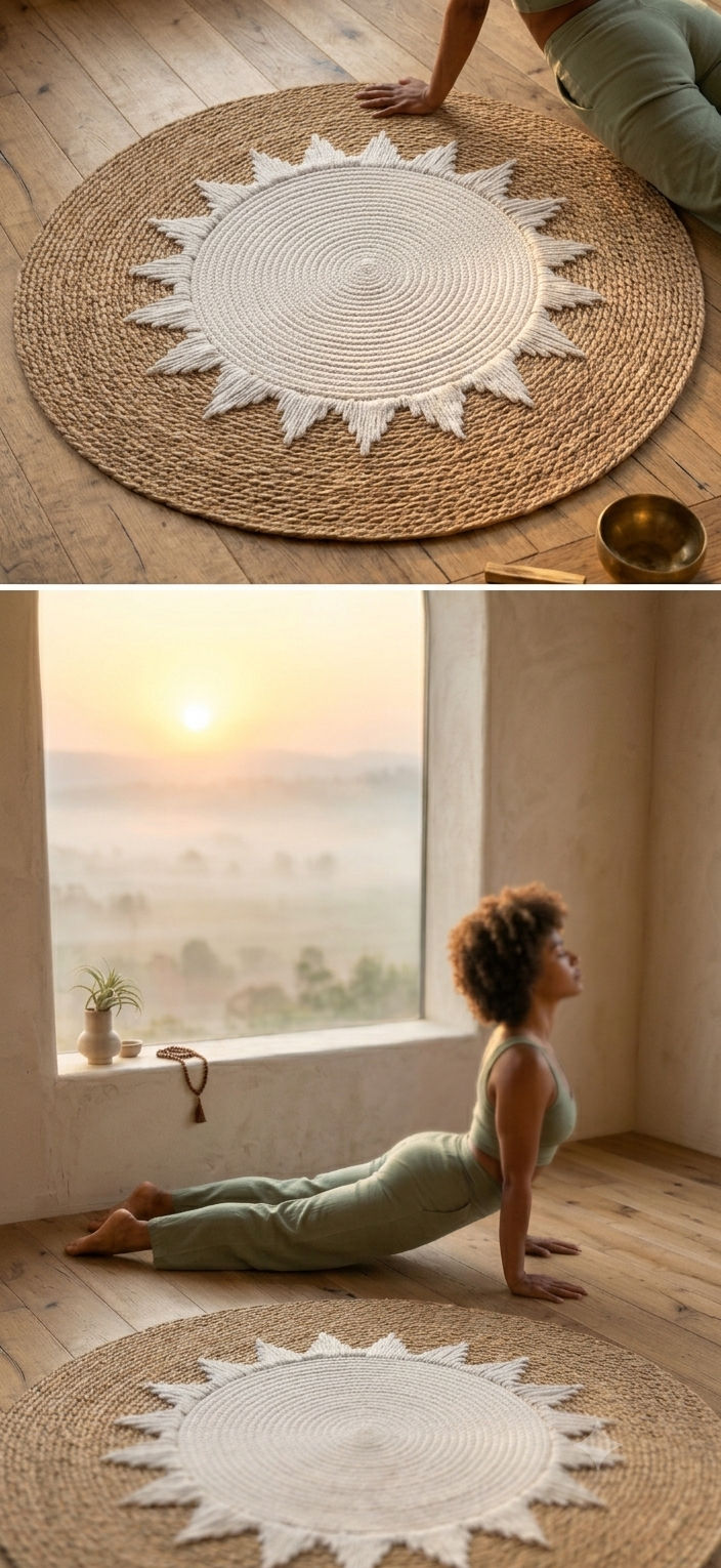 Miniatura: Alfombra fibra natural SUN 