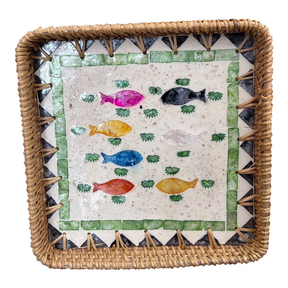 Miniatura: Bandeja Mosaicos 22x22 varios diseños 
