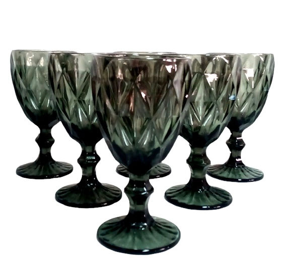 Miniatura: Set Copas rombos grande (6)