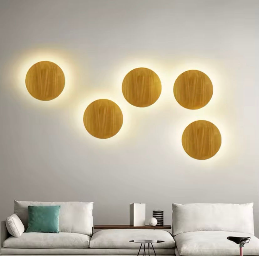 Miniatura: Lámpara de madera  - Wood Led Wall 