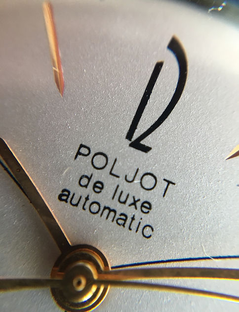 Poljot De Luxe dial