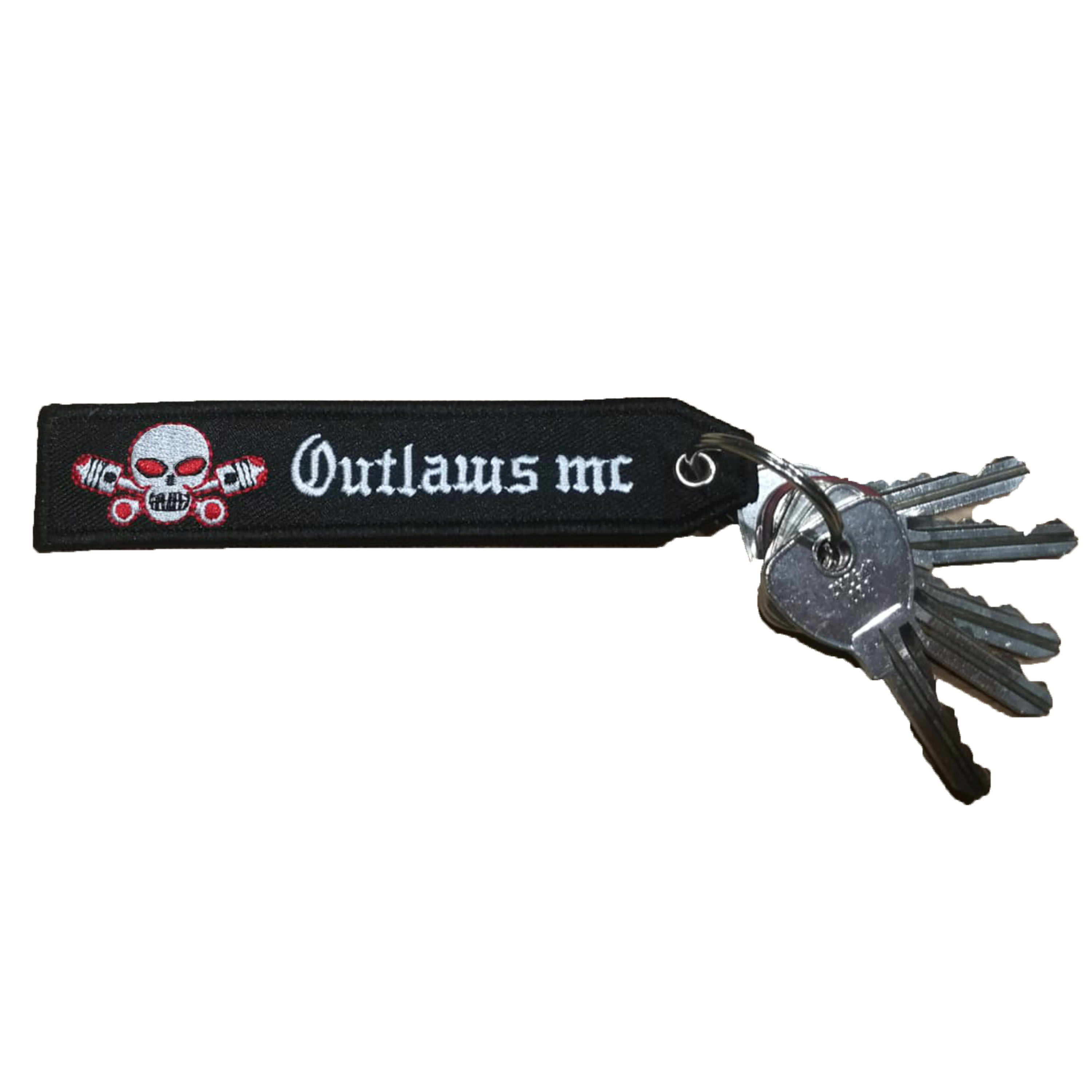 Porte clé brodé, Outlaws mc Charlie