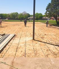 Unfinished Parking Lot