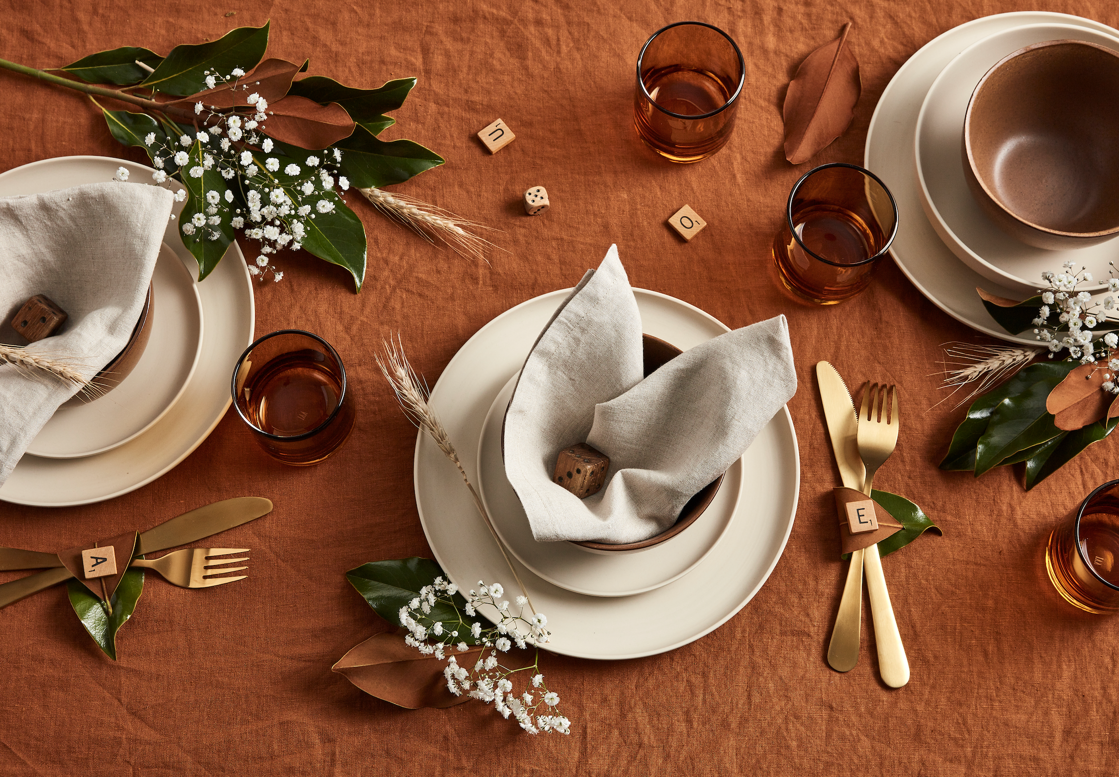 Set design and styling for Temple & Webster, photography by Denise Braki