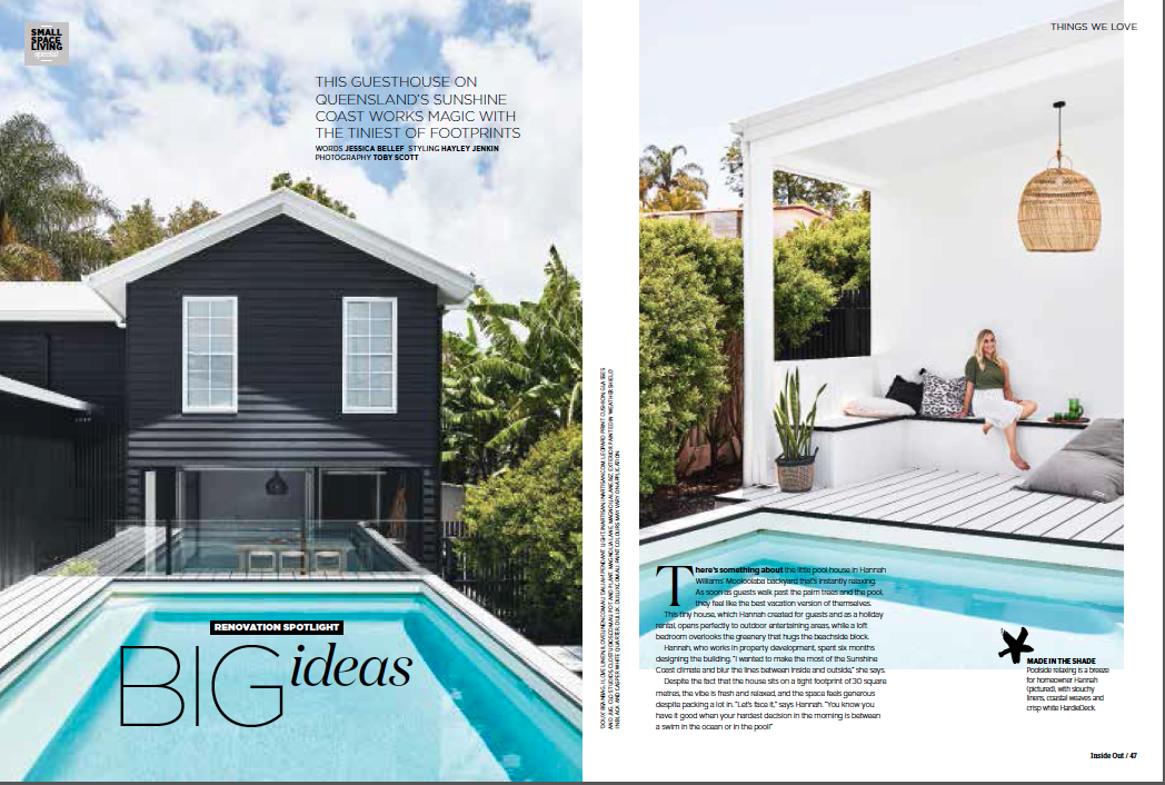 Featuring writing for Inside Out home tour