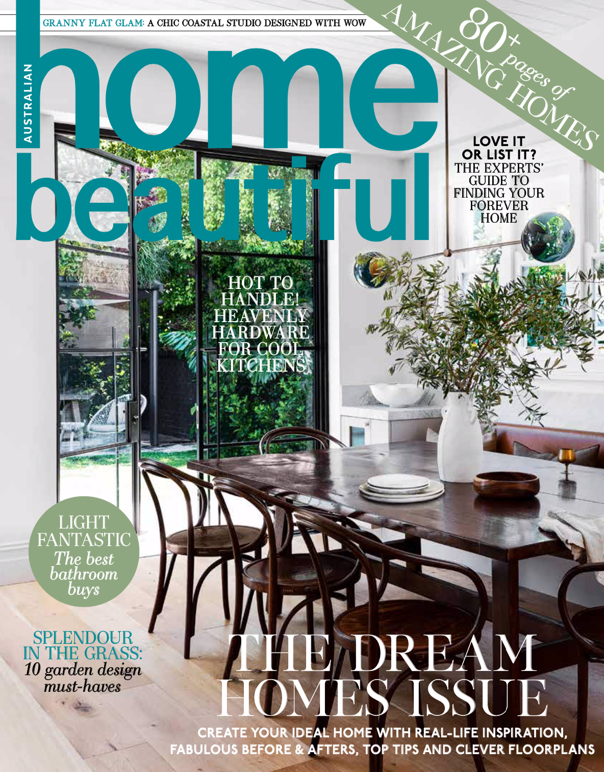 Editorial styling and feature writing for Home Beautiful with photography by Simon Whitbread