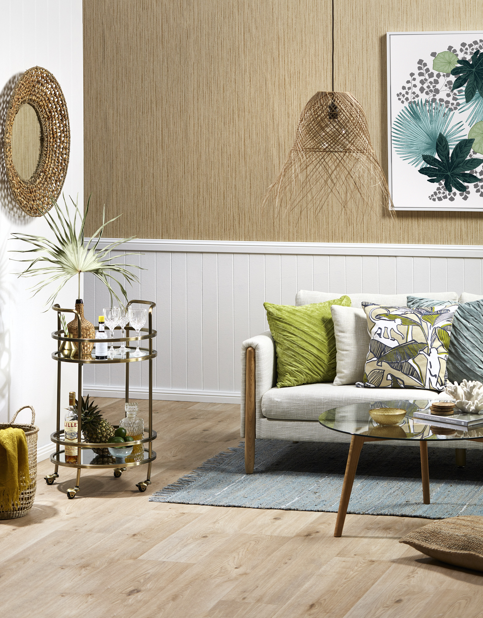 Set design and styling for Temple & Webster, photography by Denise Braki