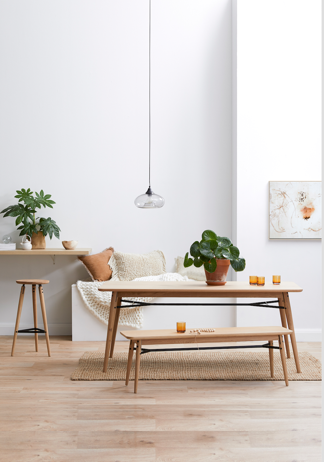 Set design and styling for Temple & Webster, photography by Louise Wellington