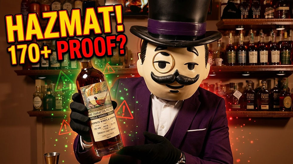 American Light Whiskey • 143 proof • 21 years • ShopRite single barrel