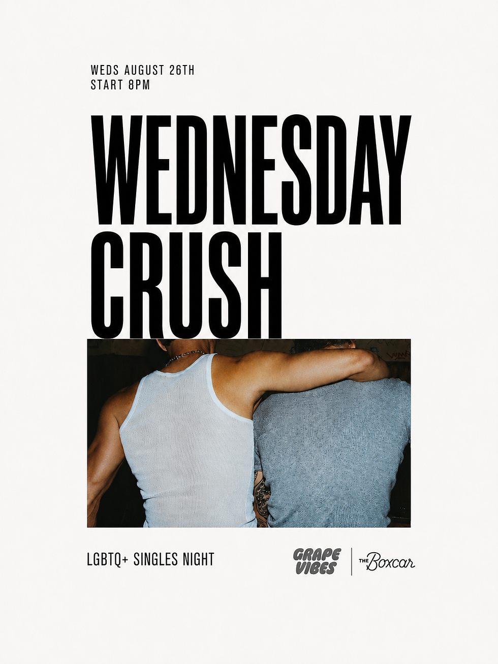 WEDSNESDAY CRUSH - LGBTQ+ SINGLES NIGHT