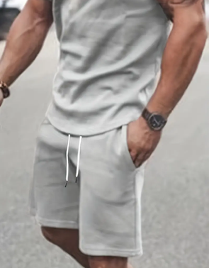 Thumbnail: Men 2pc Slim Fit Short Set