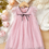 Thumbnail: Girls Ruffled Sleeve Polka Dot dress