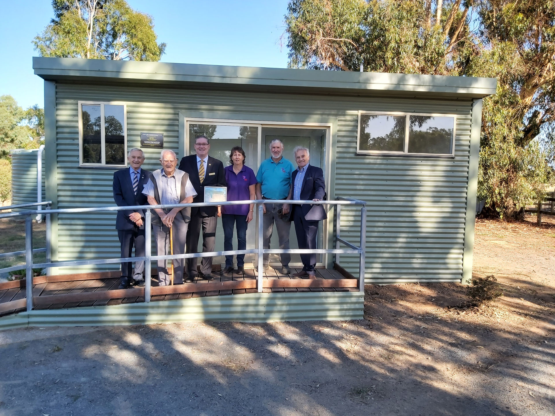 Amenities block at RDA