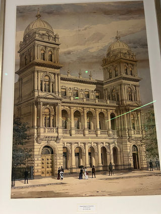 The original Freemasons headquarters on Collins Street.