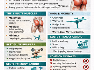 GLUTEAL MUSCLE COMPLEX: The True Engine of Health, Power, Beauty, and Longevity