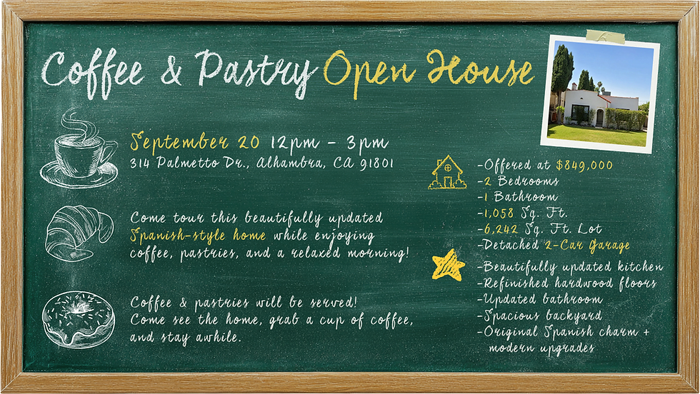 Coffee & Pastry Open House