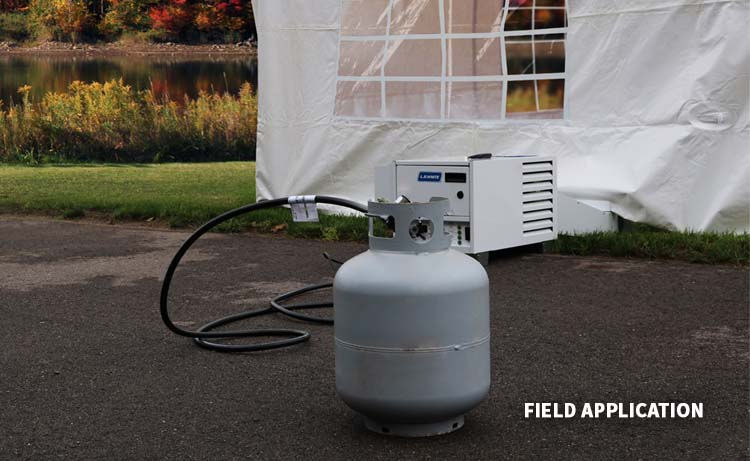 Thumbnail: Tent Heaters LB White 40 Outdoor/indoor - includes Propane