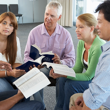 Bible discussion group