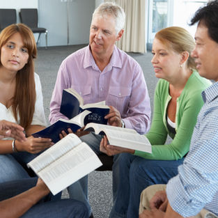 Bible discussion group