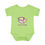 Thumbnail: Little Puffer fish Infant Baby Rib Bodysuit