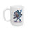 Thumbnail: Blue Octopus Ceramic Mug, (11oz, 15oz)