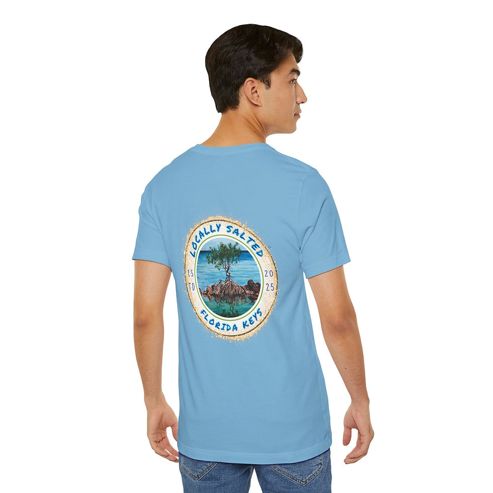 Thumbnail: Locally Salted Mangrove Unisex Short Sleeve T-Shirt