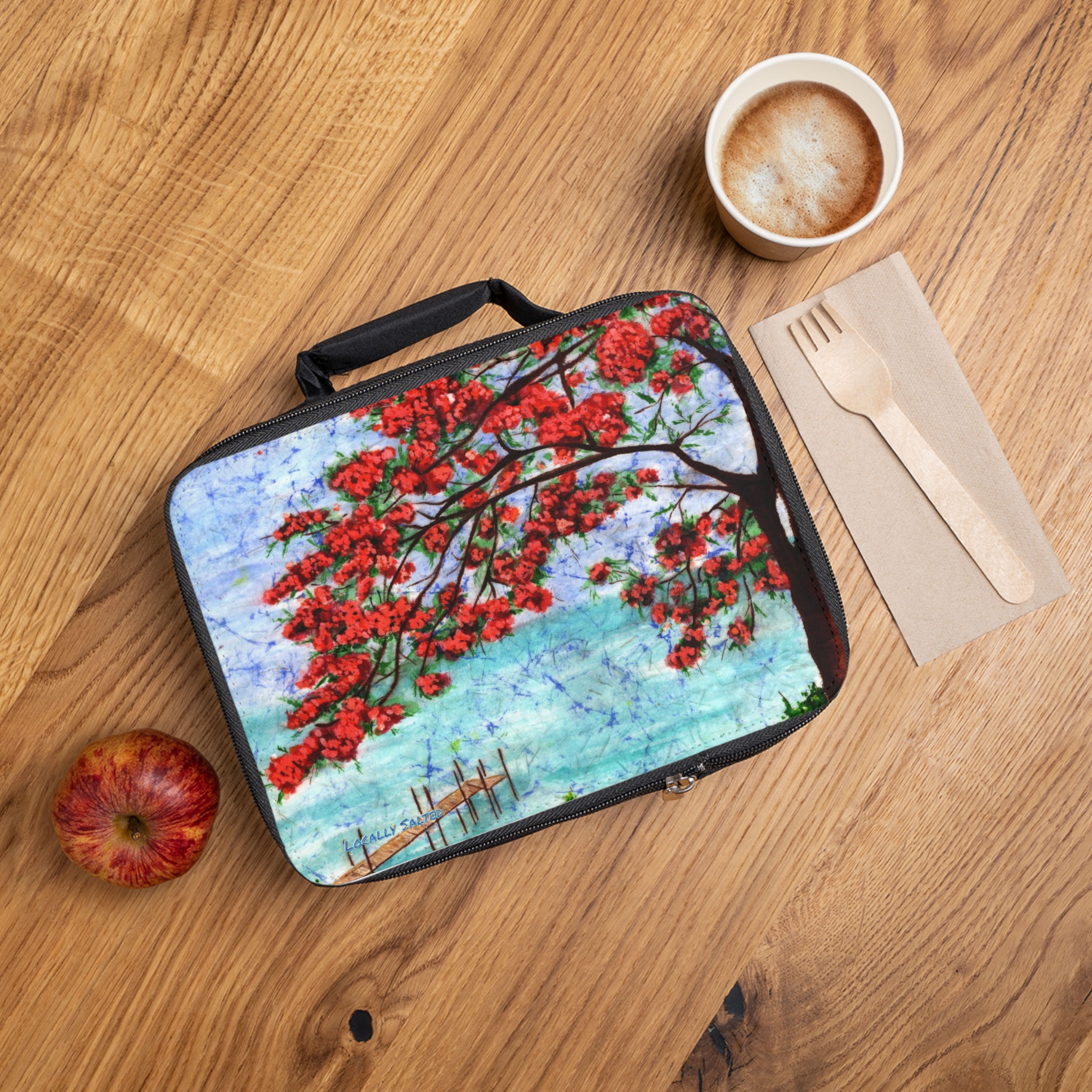 Lunch Bag Locally Salted Royal Poenitentia Design