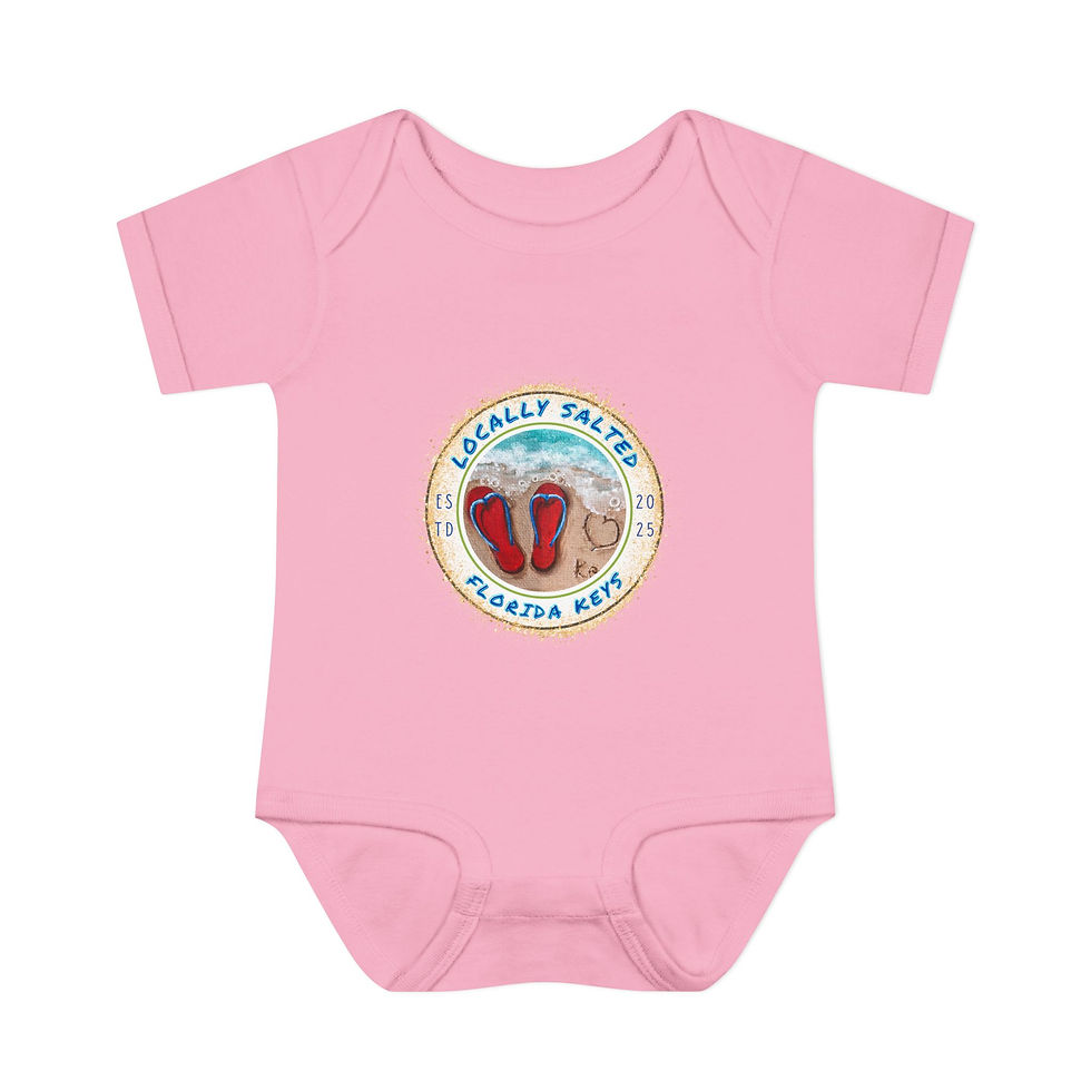 Thumbnail: Love the Keys Infant Baby Rib Bodysuit