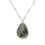Thumbnail: Copy of Island Vibe Palm Leaf  Oval Necklace Locally Salted 