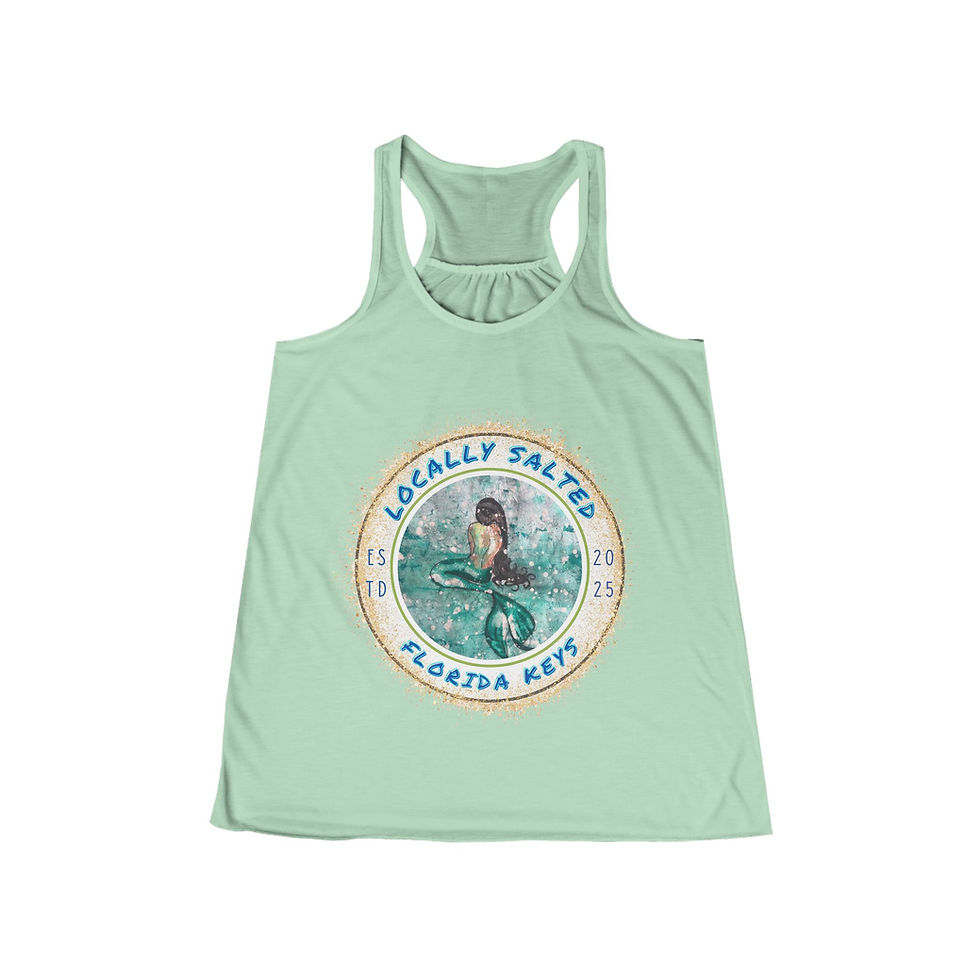 Locally Salted Magic Mermaid Ladies' Racerback Tank