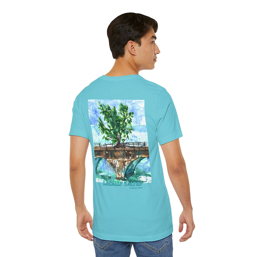 Locally Salted Fred the Tree Unisex Short Sleeve T-Shirt
