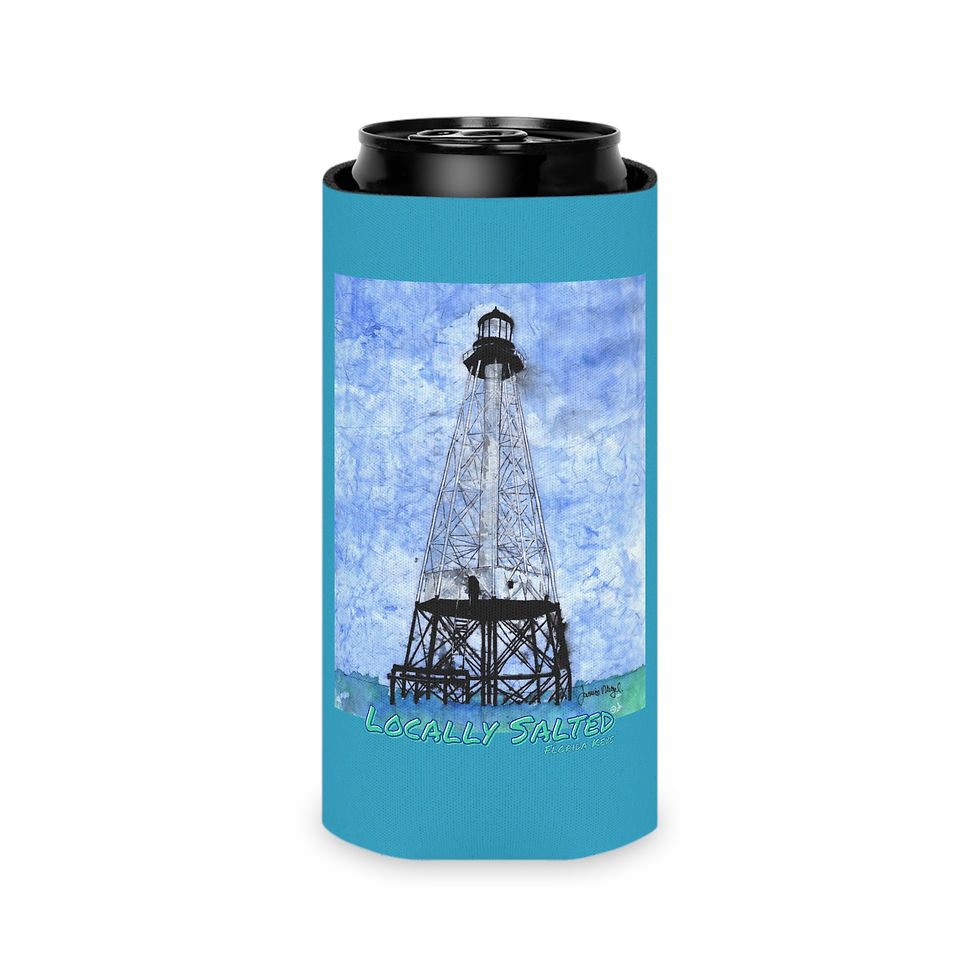 Thumbnail: Alligator Reef Lighthouse Beverage Can Cooler