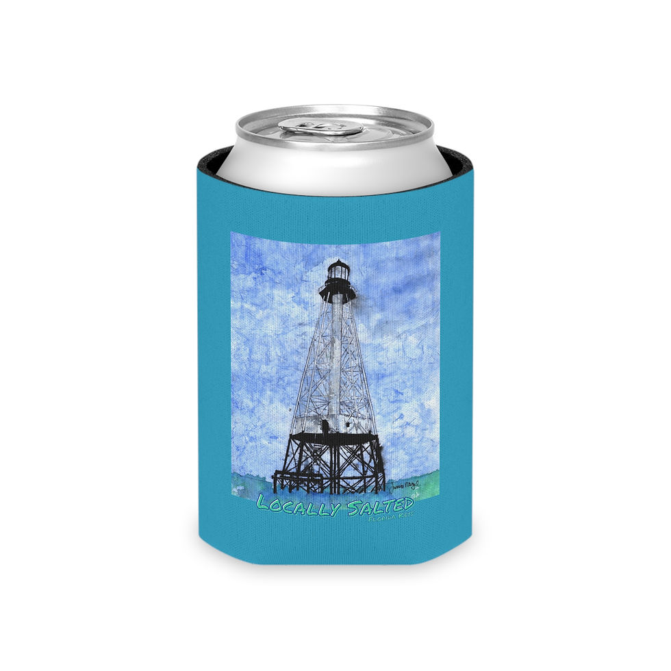 Thumbnail: Alligator Reef Lighthouse Beverage Can Cooler
