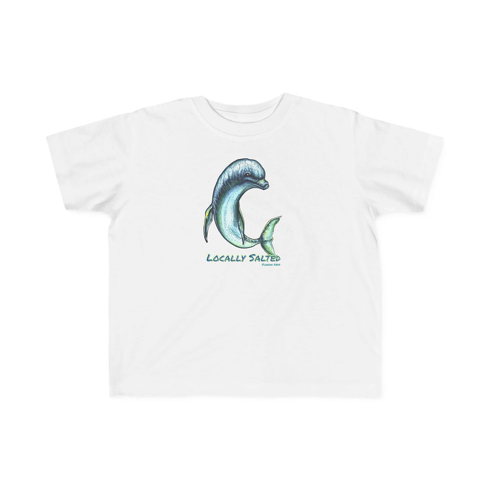 Thumbnail: Blue Dolphin Toddler's Tee