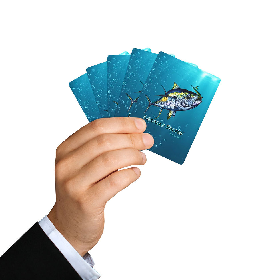 Thumbnail: Locally Salted Branded Poker Playing Cards