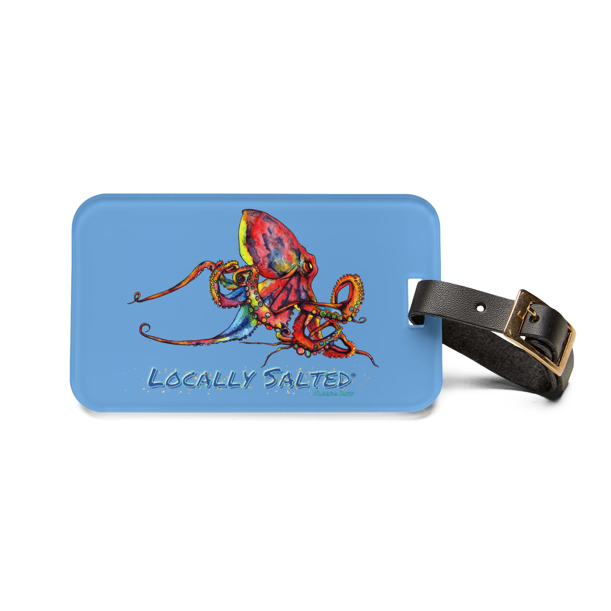 Octopus Luggage Tag