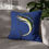 Thumbnail: Blue Marlin Square Poly Canvas Pillowcase Locally Salted 