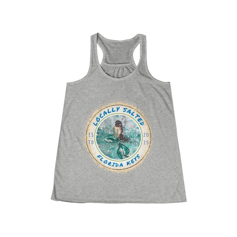 Thumbnail: Locally Salted Magic Mermaid Ladies' Racerback Tank