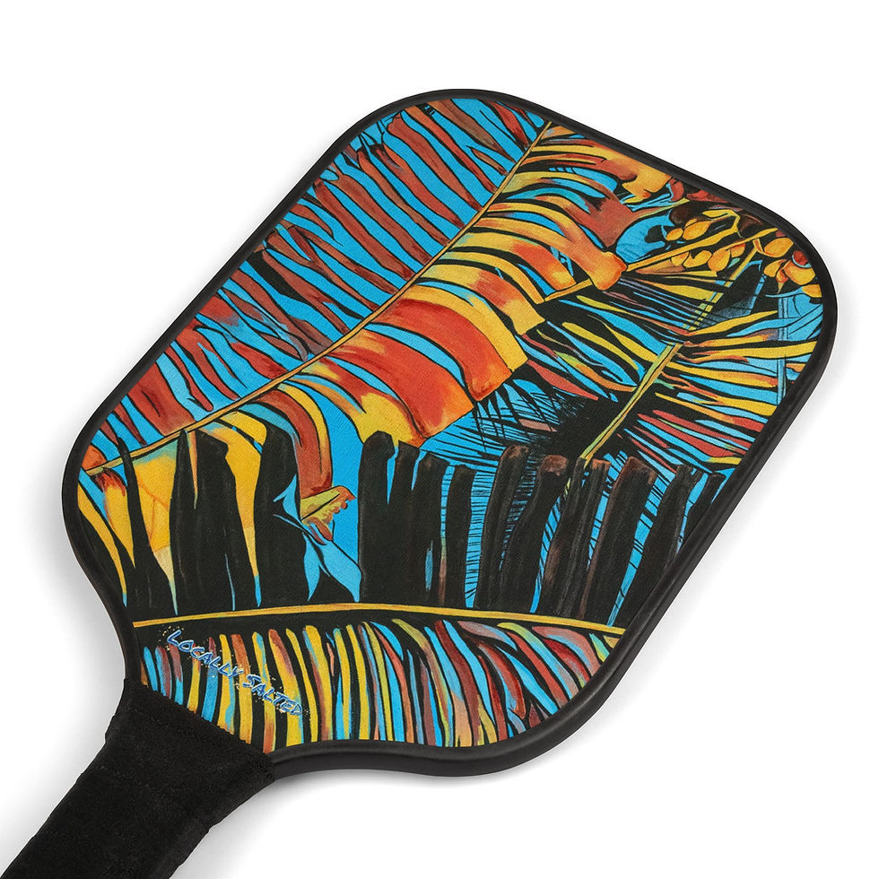 Thumbnail: Locally Salted Pickleball Kit Palm Leaf 