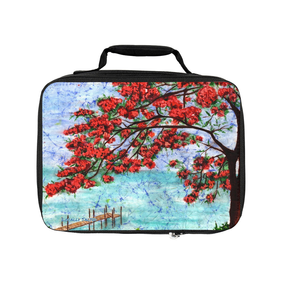 Lunch Bag Locally Salted Royal Poenitentia Design