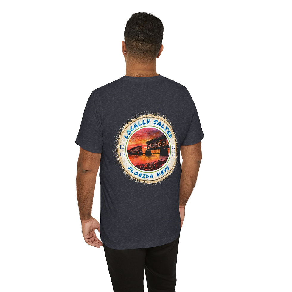 Thumbnail: Locally Salted Bahia Honda Circle Unisex Short Sleeve T-Shirt