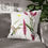 Thumbnail: Hummingbird  Square Poly Canvas Pillowcase Locally Salted 
