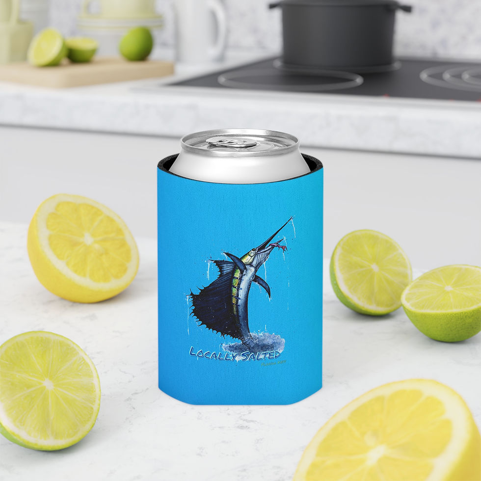 Sailfish Beverage Can Cooler