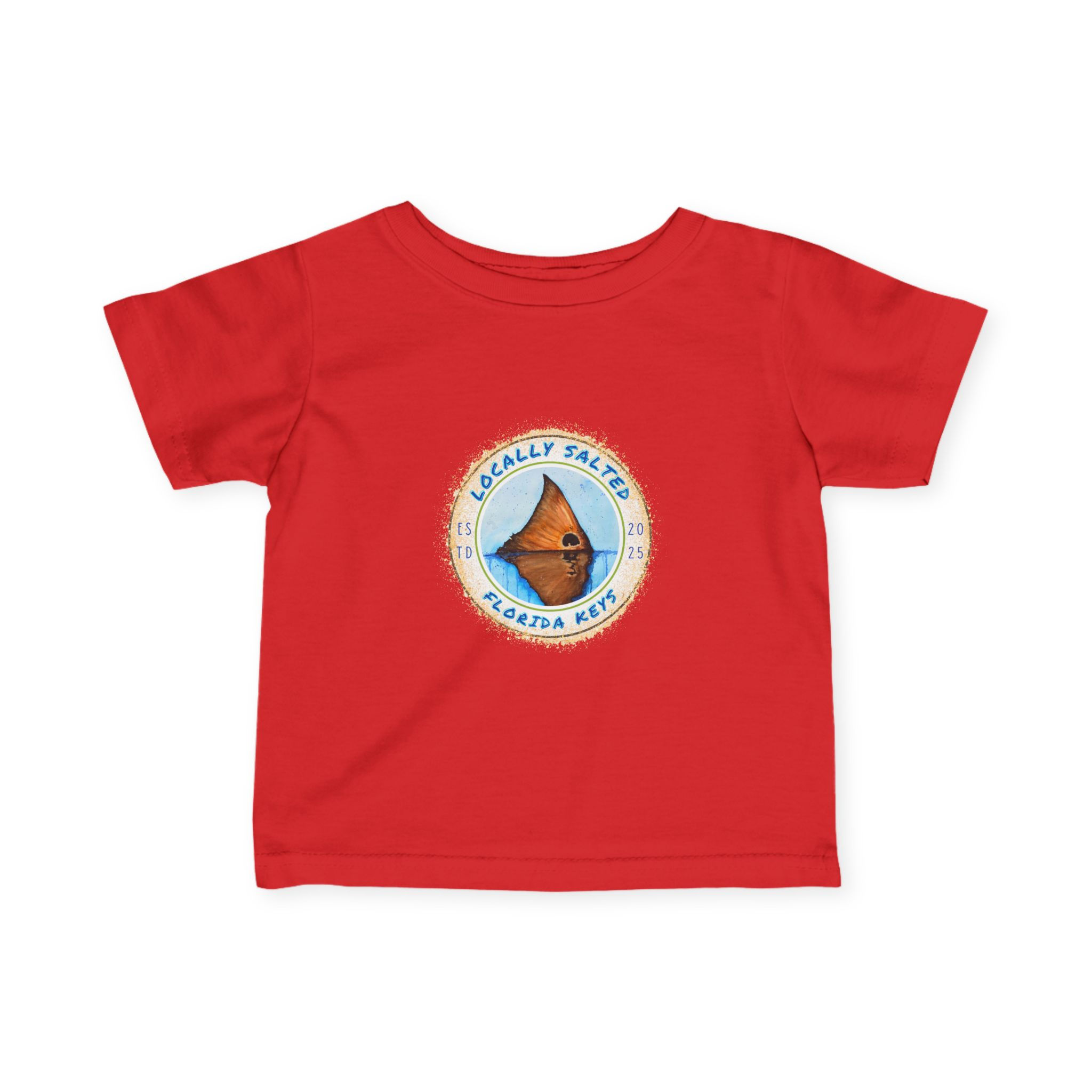 Locally Salted Red Fin Infant Tee