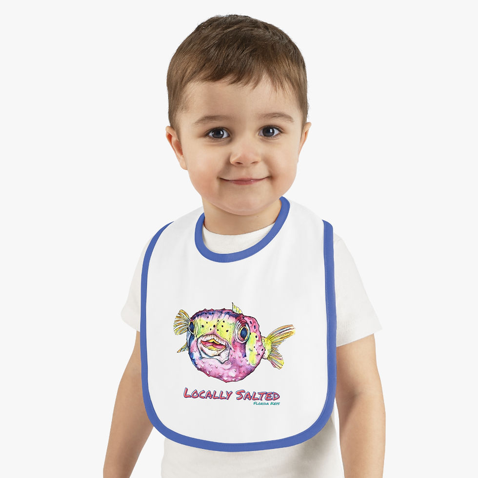 Thumbnail: Pufferfish Jersey Bib