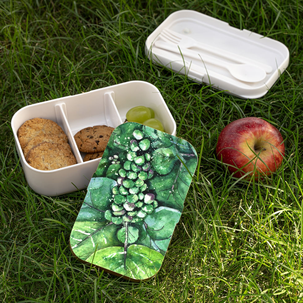Thumbnail: Bento Lunch Box Locally Salted Branded Sea Grapes Image